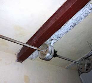 Alte Gebäude Blick zur Decke