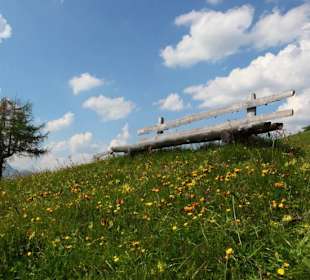 Rast am Aussichtsbankerl