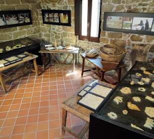 In einer Bauernküche im Museo Etnografico