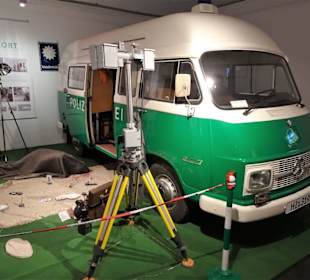 Erkennungsdienst am Tatort im Polizeimuseum