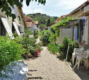 Der Charme der Strandhäuser von Le Racou