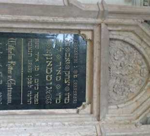 Innenansicht des Mausoleum von Guttenberg