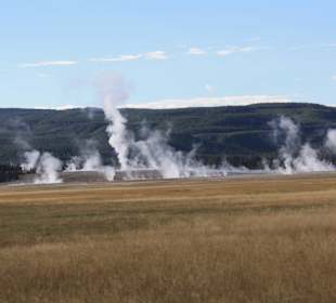 Heiße Quellen im YNP