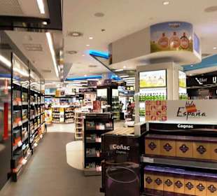 Duty Free Bereich echt groß