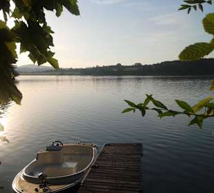 Wir hatten viel beim Bootfahren