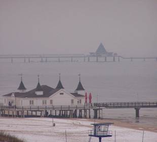 Vom La Mer aus in Richtung Seebrücke 