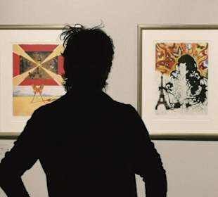 Guy infront of SNCF by Dali