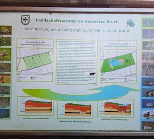 Informative Tafeln vorhanden