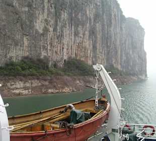 Eindruck von der Wu-Schlucht