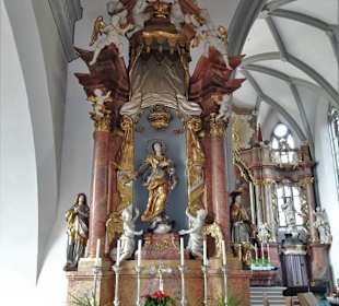 Seitenaltar in der Pfarrkirche