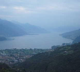 Peglio Blick zum See