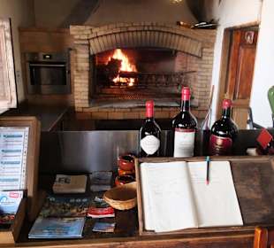 Eingangsbereich Restaurant El Horno in Villaverde