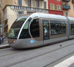 Die Tram in Nizza