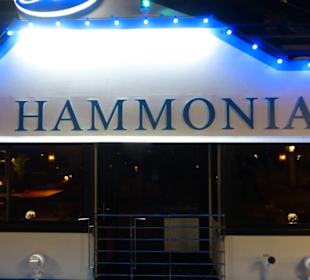 MS Hammonia am Abend bzw. in der Nacht