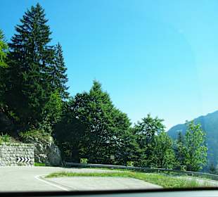 Die Kehren vom Plöckenpass