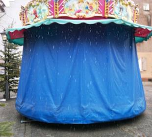 Markt in Hersbruck am Tag