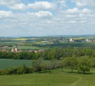 Eindruck vom Spaziergang Ostheimer Streifberg-Tour