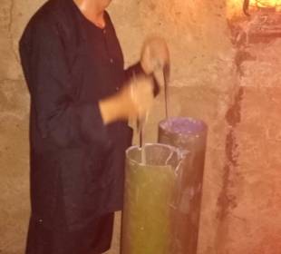 Arbeit unter der Erde