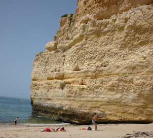 Der Strand kurz vor Armacao de Pera