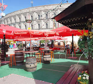 Tankstelle Frühlingsfest an der Kongresshalle