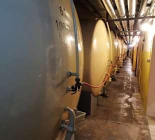 Lagertanks in Maisel's Bier-Erlebnis-Welt