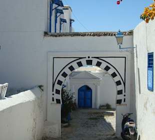 Ein Blick in eine der Gassen