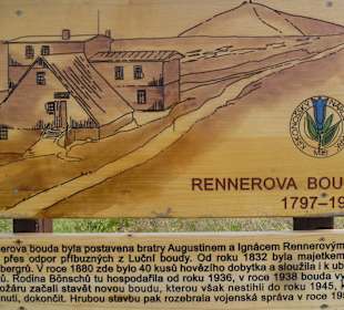 Erinnerung an frühere Baude