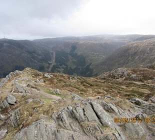 Höchster Berg Bergen der Ulriken