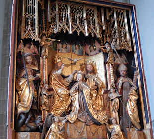 Pacher-Altar in Alter Pfarrkirche Bozen-Gries