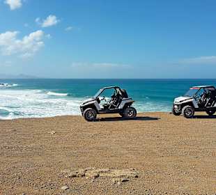 Fotostopp über dem Strand von La Pared