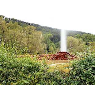 Geysir in Aktion