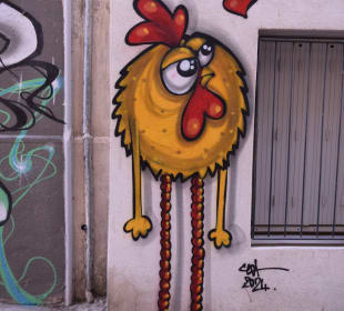 Künstler-Viertel Le Panier