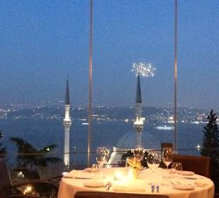 Mit Blick auf Istanbul