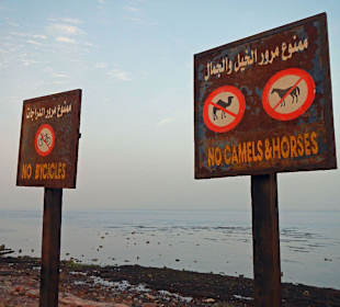 Promenade in Dahab-Stadt