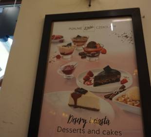 Dekoration im Cafe Wedel