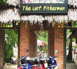 Schild " Fisherman " Bar 