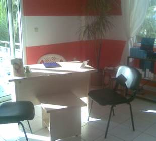 Eingangsbereich im neuen Studio