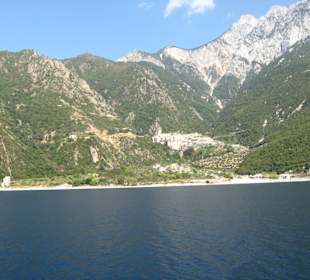 Klasztor na Athos