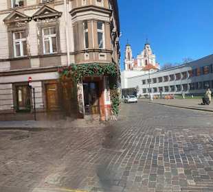 In den Straßen von Vilnius. 