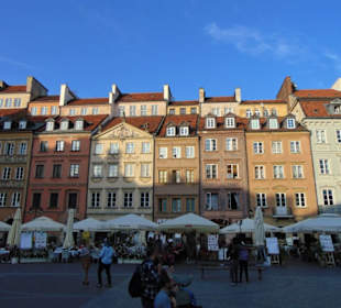 Impressionen aus der Altstadt Warschaus!
