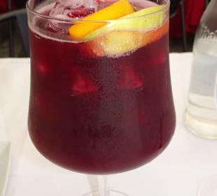 Die Sangria des Hauses