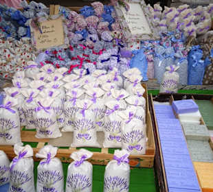 Rundgang über den Wochenmarkt von Aix-en-Provence