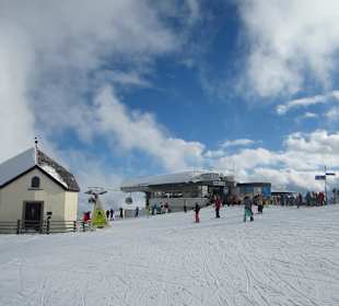 Auf dem Kronplatz-Plateau