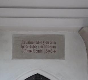 Kapelle Zu unserer lieben Frau im Holderbusch und 