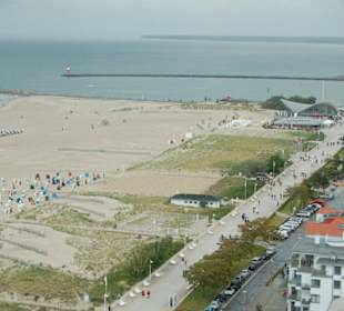 Warnemünde von oben