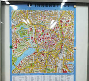 Stadtplan von Münster