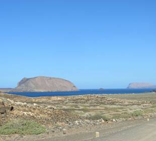"Radweg" von Caleta del Sebo zur Playa de las Conc