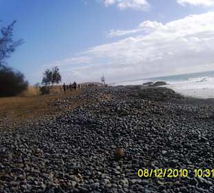 Strandsituation Maspalomas Gran Canaria