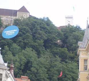 Stadt und Altstadt Ljubljana