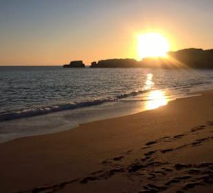 Praia da Coelha – kleiner Strand in schöner Bucht
